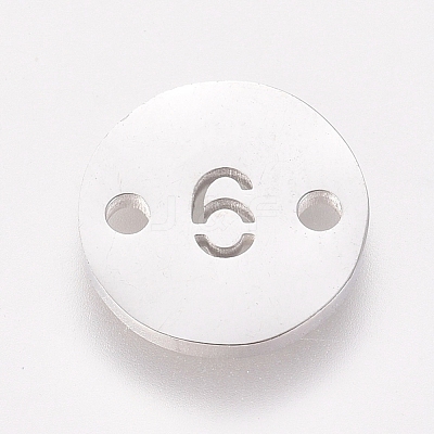 Tarnish Resistant Numbers 304 Stainless Steel Links STAS-M274-035P-6-1