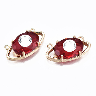 Glass Pendants Links GLAA-S193-036B-LG-1