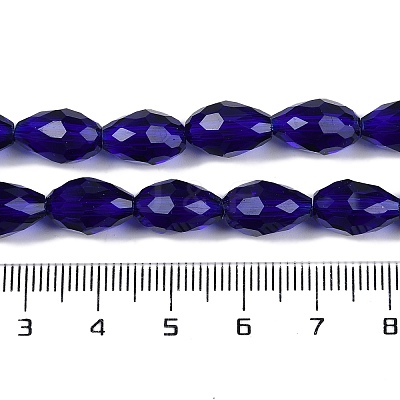 Transparent Glass Beads Strands EGLA-N013-T4mm-D07-1