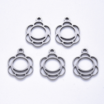 Non-Tarnish 304 Stainless Steel Pendants STAS-S113-007A-1