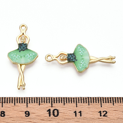 Printed Alloy Pendants ENAM-ZX002-32E-1
