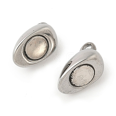 304 Stainless Steel Magnetic Clasps STAS-Z147-03P-02-1