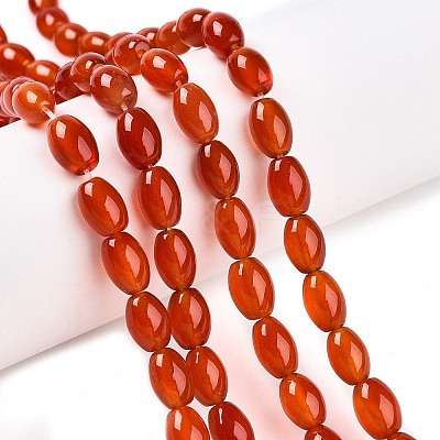 Dyed Natural Agate Beads Strands G-T141-15A-02-1