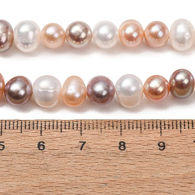 Natural Cultured Freshwater Pearl Beads Strands PA-CBABE82-14-1