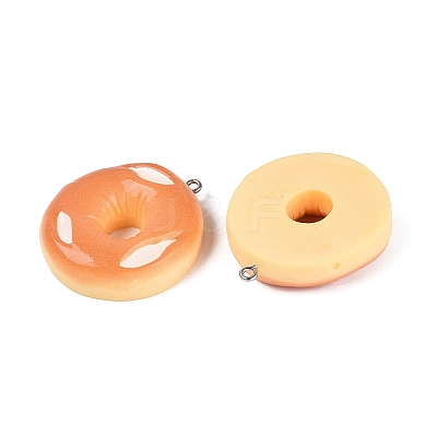 Opaque Resin Imitation Food Pendants RESI-Q232-08D-1