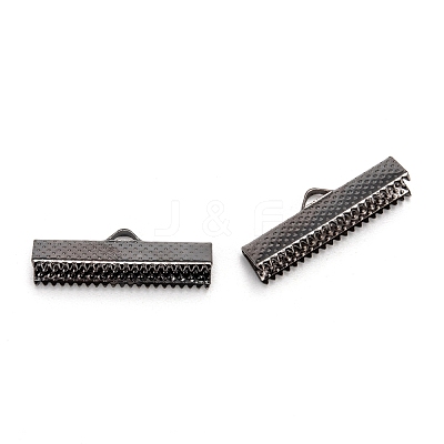 Iron Ribbon Crimp Ends X-E182Y-B-1