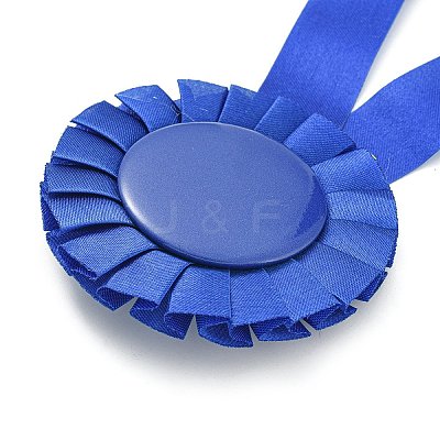 Award Ribbon Shape Tinplate Badge Pins JEWB-XCP0001-05-1