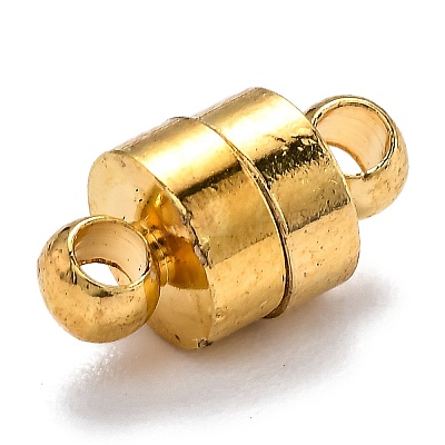 Brass Magnetic Clasps with Loops X-KK-O134-14G-1
