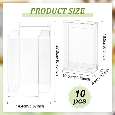 Transparent PVC Box CON-WH0084-97B-1