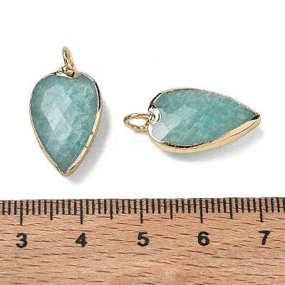Natural Amazonite Pendants G-G012-13G-09-1