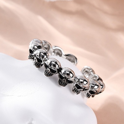 Brass Cuff Rings for Women Men LS-RJEW-C118-02AS-1