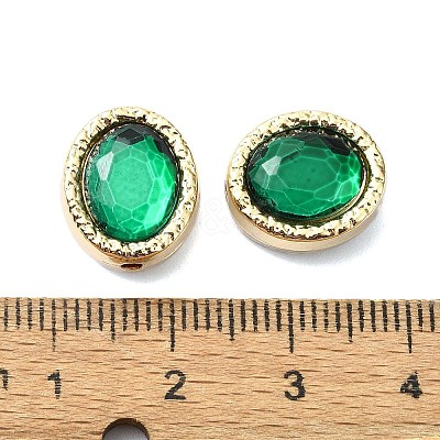 Rack Plating Alloy Beads PALLOY-Z004-02G-02-1