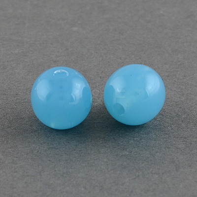 Imitation Jelly Acrylic Beads SACR-R836-10mm-12-1