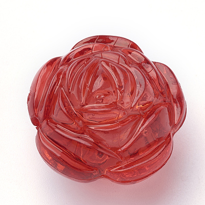 Transparent Acrylic Beads TACR-T002-20-1
