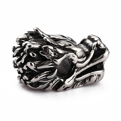 304 Stainless Steel Beads STAS-J034-13AS-1