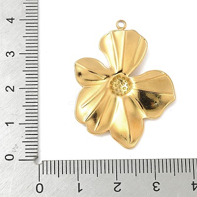 304 Stainless Steel Pendants STAS-L293-09F-G-1