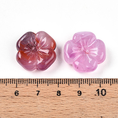 Transparent Acrylic Beads X1-TACR-T028-40D-1