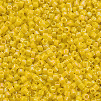 Frosted Glass Cylinder Beads SEED-S047-O-002-1