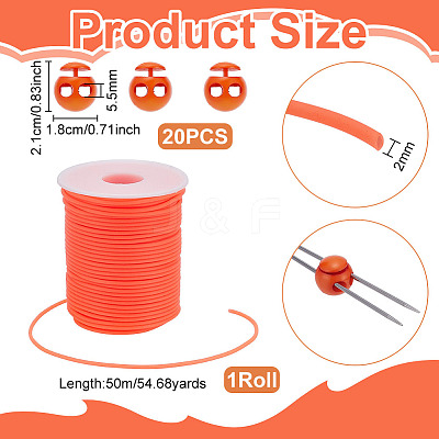 1 Roll Hollow Pipe PVC Tubular Synthetic Rubber Cord RCOR-UN0001-03C-1