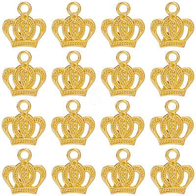 40Pcs Rack Plating Alloy Pendant Rhinestone Settings FIND-SC0013-27-1
