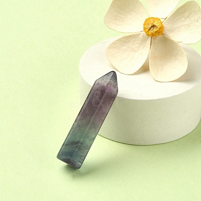 Natural Fluorite Pointed Beads G-YW0001-40-1