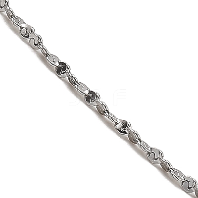 Non-Tarnish 10Pcs 304 Stainless Steel Serpentine Chain Necklaces Set NJEW-K254-01P-1