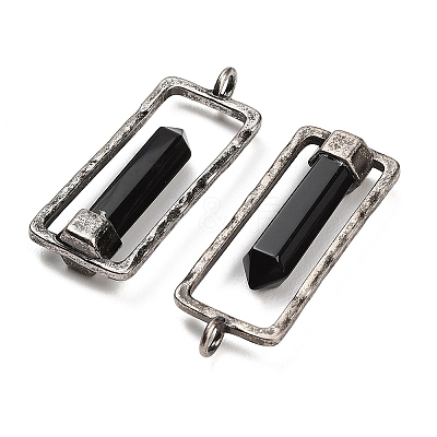 Natural Obsidian Pendants GG-CBACC2B-06AS-01-1