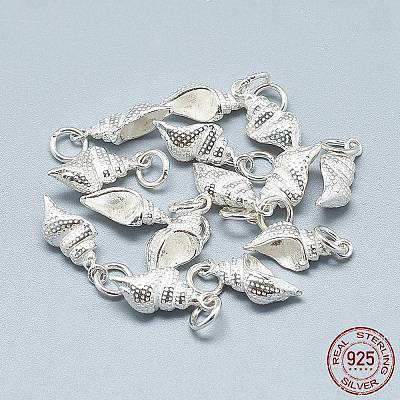 925 Sterling Silver Pendants STER-T002-66S-1