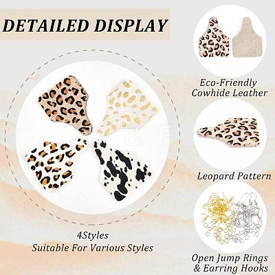 DIY Bottle Dangle Earring Making Kit DIY-OC0009-76-1