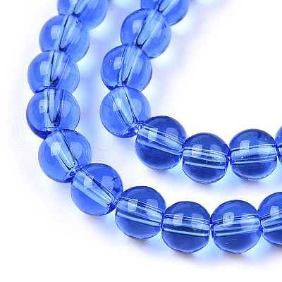 Transparent Glass Beads Strands LS-GLAA-T032-T6mm-04-A-1