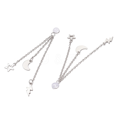 304 Stainless Steel Cable Chain Ear Nuts PALLOY-JF04319-1