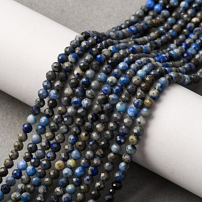 Natural Lapis Lazuli Beads Strands G-L629-B01-3mm-02-1