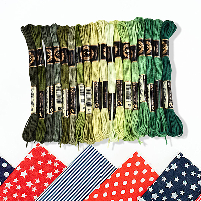 6-Ply Polyester Embroidery Floss OCOR-WH20074-01B-04-1