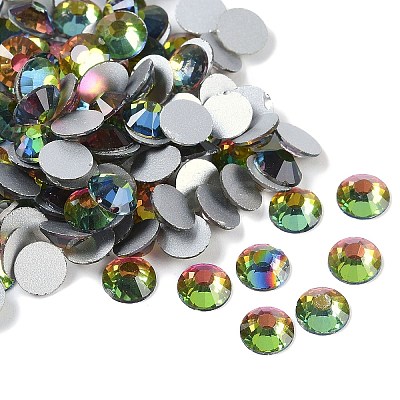 Glass Flat Back Rhinestone LS-RGLA-C002-SS30-001VM-1