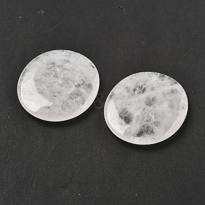 Natural Quartz Crystal Cabochons G-A258-01K-1