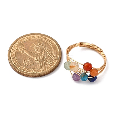 Gemstone Rings RJEW-TA00200-1