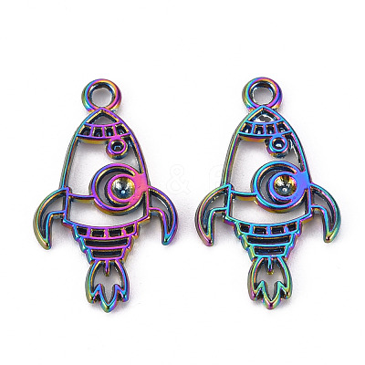 Alloy Pendant Rhinestone Settings PALLOY-S180-086-NR-1
