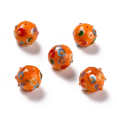 Handmade Lampwork Beads LAMP-F022-03-1
