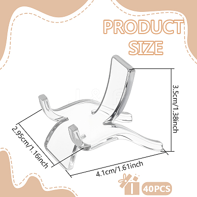 Acrylic Display Holder for Jewelry ODIS-WH0030-233-1