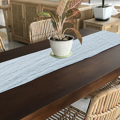 Cotton Table Runner DIY-WH20013-29F-1