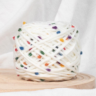 Speckled Dot Cotton Medium Yarn PW-WG06C03-01-1