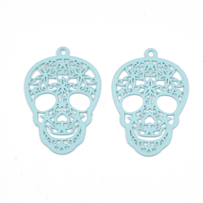 430 Stainless Steel Filigree Pendants LS-X-STAS-S108-23C-1