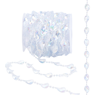Acrylic Cord Beads for Party Decoration FIND-WH0816-062B-1