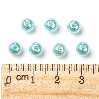 Imitation Pearl Acrylic Beads PL609-01-1