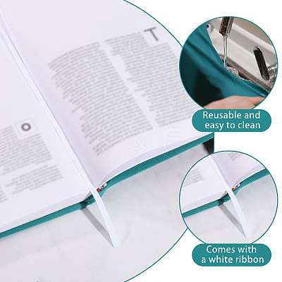 Polyester Book Cover OFST-WH0004-144M-1