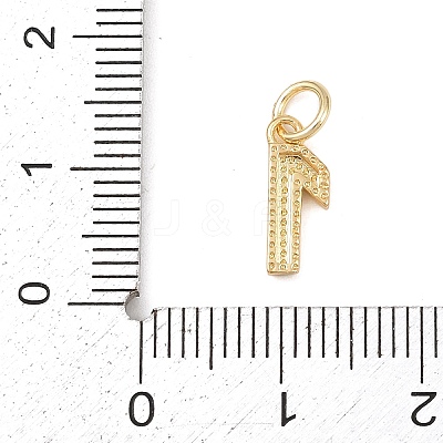 Brass Charms KK-G544-10G-01-1