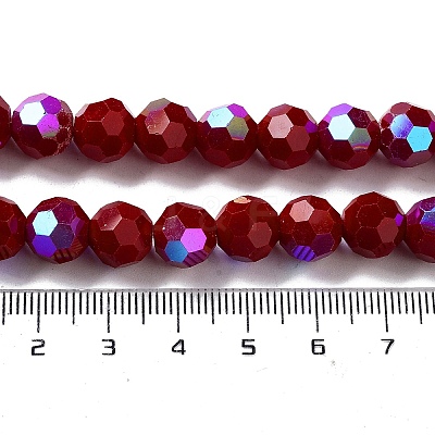 Opaque Glass Beads Strands EGLA-A035-P10mm-L02-1
