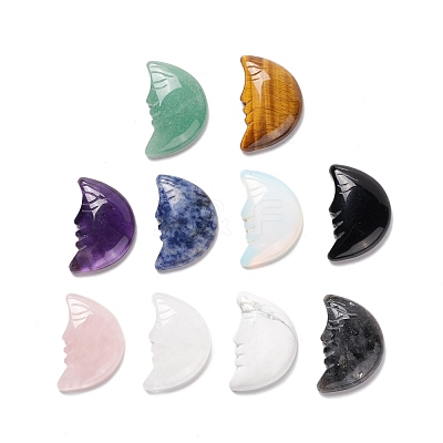 Natural & Synthetic Mixed Gemstone Cabochons G-E579-02-1