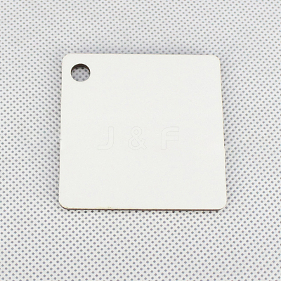 Sublimation Double-Sided Blank MDF Keychains ZXFQ-PW0001-045-1