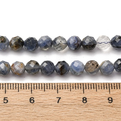 Natural Kyanite Beads Strands G-RM2025-A45-6mm-B-1